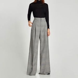 ZARA - Wide Leg Trouser Pant